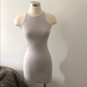 American Apparel grey stretch mini